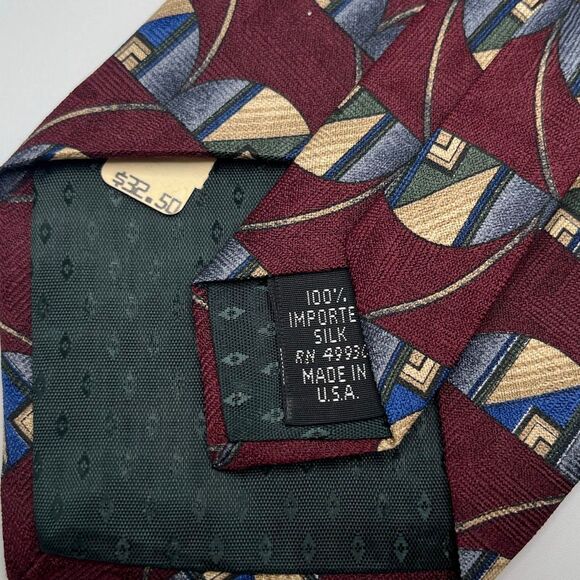 Vintage ARDEN Cravats Imported Silk Neck Tie Made in the USA - Picture 4 of 5